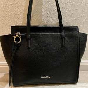 Salvatore Ferragamo double handle bag